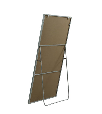 Elegant Furniture & Lighting - Eternity Metal Frame Rectangle Full Length Mirror 30x60 Inch in Silver - MR4FL3060S veiw 7