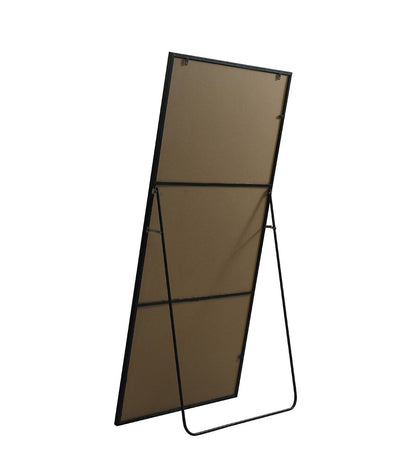 Elegant Furniture & Lighting - Eternity Metal Frame Rectangle Full Length Mirror 36x72 Inch in Black - MR4FL3672BK veiw 7