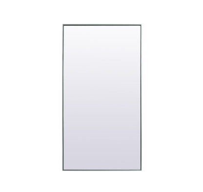 Elegant Furniture & Lighting - Eternity Metal Frame Rectangle Full Length Mirror 36x72 Inch in Silver - MR4FL3672S veiw 1