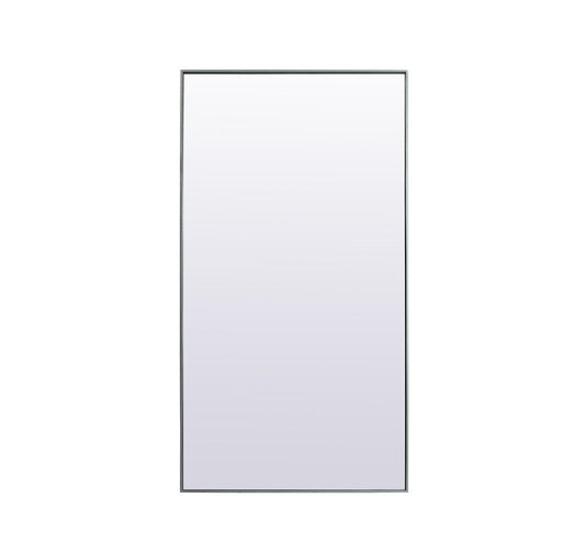 Elegant Furniture & Lighting - Eternity Metal Frame Rectangle Full Length Mirror 36x72 Inch in Silver - MR4FL3672S veiw 1