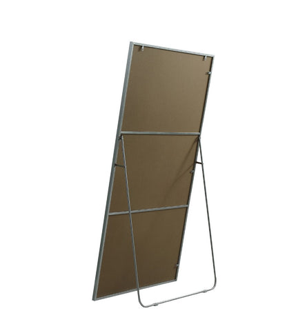 Elegant Furniture & Lighting - Eternity Metal Frame Rectangle Full Length Mirror 36x72 Inch in Silver - MR4FL3672S veiw 7