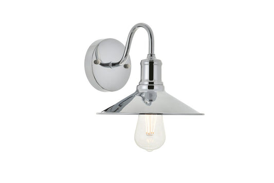 Elegant Furniture & Lighting - Etude 1 light chrome Wall Sconce - LD4033W9C veiw 1