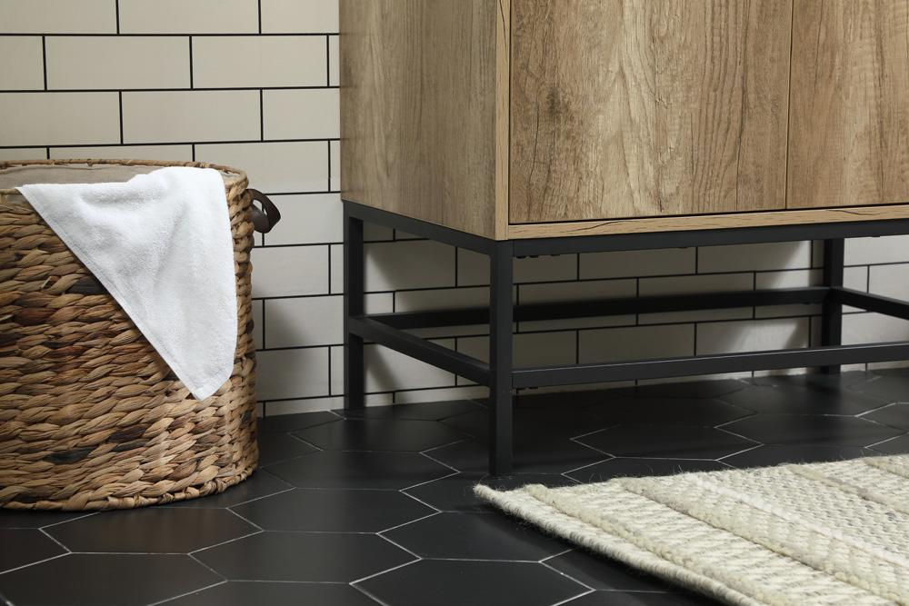 Elegant Furniture & Lighting - Eugene 30 inch Single bathroom vanity in natural oak - VF48830NT veiw 7