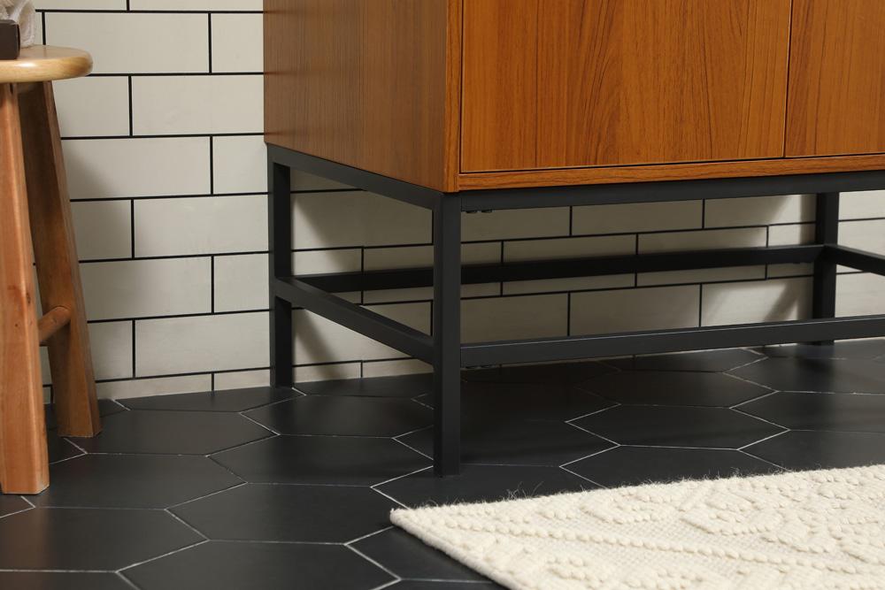 Elegant Furniture & Lighting - Eugene 30 inch Single bathroom vanity in teak - VF48830MTK veiw 7