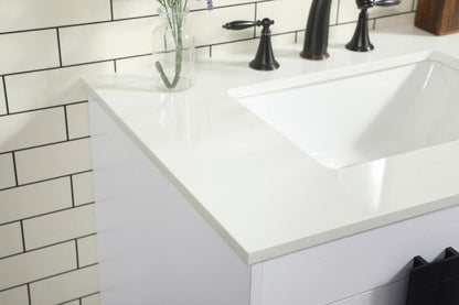 Elegant Furniture & Lighting - Eugene 32 inch Single bathroom vanity in white - VF48832MWH veiw 6