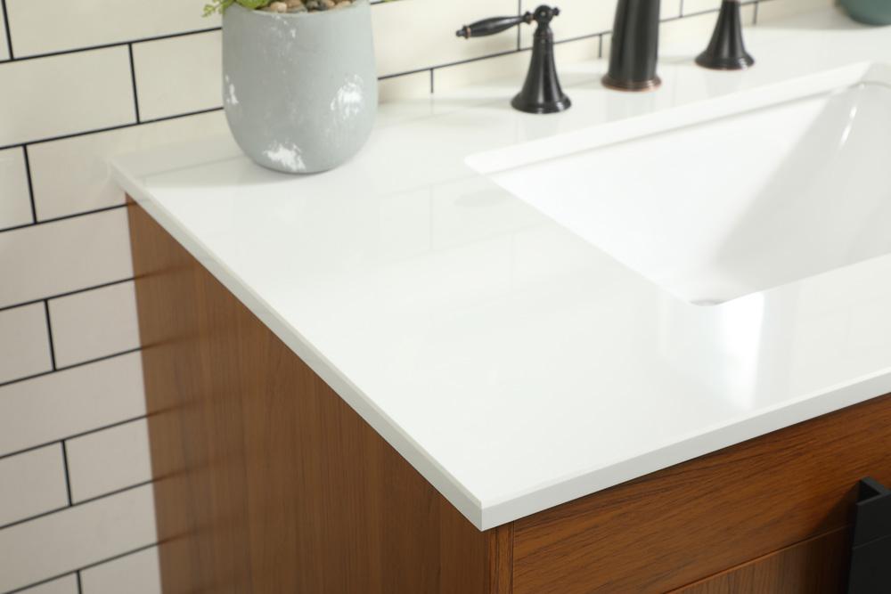 Elegant Furniture & Lighting - Eugene 36 inch Single bathroom vanity in teak - VF48836MTK veiw 6