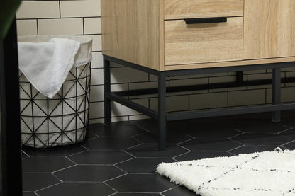Elegant Furniture & Lighting - Eugene 48 inch Single bathroom vanity in mango wood - VF488W48MW veiw 7