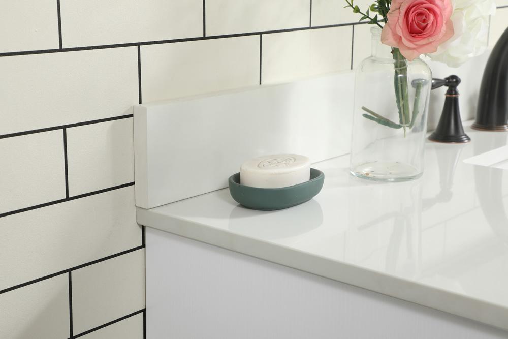Elegant Furniture & Lighting - Eugene 48 inch Single bathroom vanity in white with backsplash - VF488W48MWH-BS veiw 6