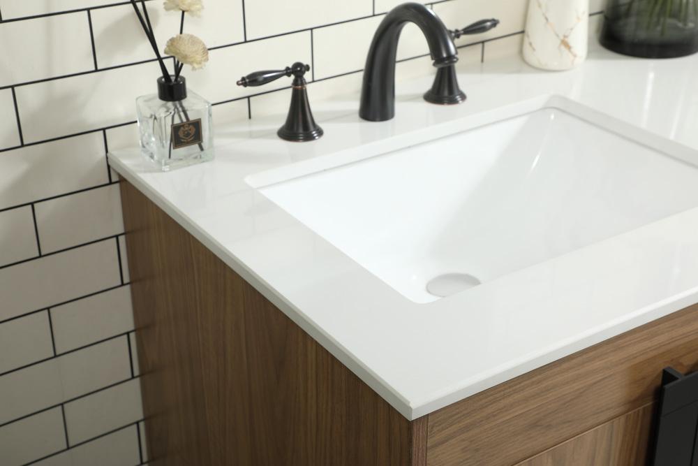 Elegant Furniture & Lighting - Eugene 60 inch double bathroom vanity in walnut brown - VF48860DWB veiw 6