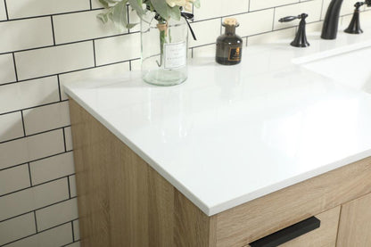 Elegant Furniture & Lighting - Eugene 60 inch Single bathroom vanity in mango wood - VF48860MW veiw 6