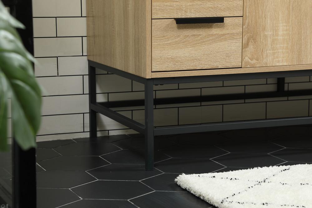 Elegant Furniture & Lighting - Eugene 60 inch Single bathroom vanity in mango wood - VF48860MW veiw 7