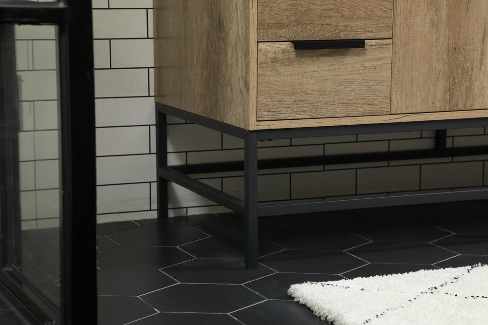 Elegant Furniture & Lighting - Eugene 60 inch Single bathroom vanity in natural oak - VF48860NT veiw 7