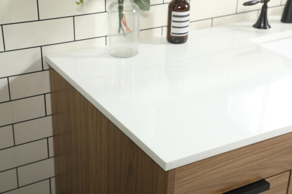 Elegant Furniture & Lighting - Eugene 60 inch Single bathroom vanity in walnut brown - VF48860WB veiw 6