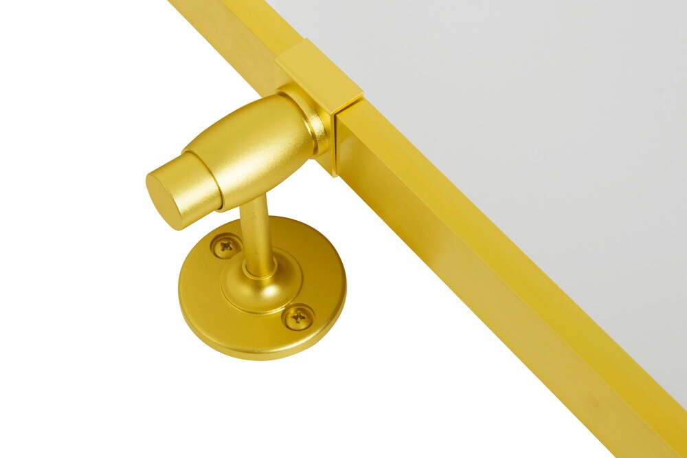 Elegant Furniture & Lighting - Everly Rectangle pivot mirror 24x32 inch in gold - MR6E2432GD veiw 4