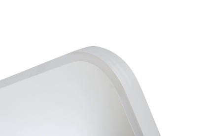 Elegant Furniture & Lighting - Everly Soft corner pivot mirror 20x24 inch in silver - MR6A2024SIL veiw 5