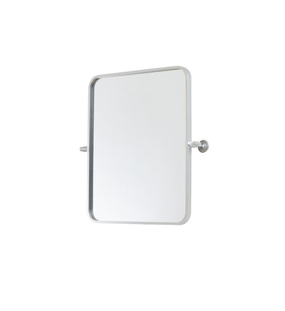 Elegant Furniture & Lighting - Everly Soft corner pivot mirror 20x24 inch in silver - MR6A2024SIL veiw 6