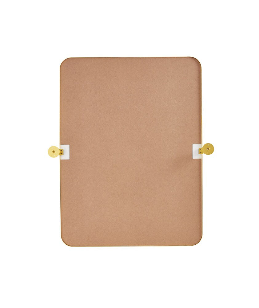 Elegant Furniture & Lighting - Everly Soft corner pivot mirror 24x32 inch in gold - MR6A2432GD veiw 7
