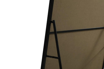 Elegant Furniture & Lighting - Evermore Soft Corner Metal Rectangle Full Length Mirror 32x72 Inch in Black - MR80FL3272BK veiw 14