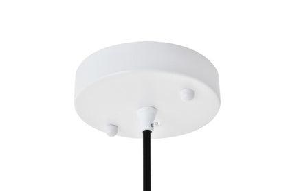 Elegant Furniture & Lighting - Forte 1 light White Pendant - LD4022D12WH veiw 5