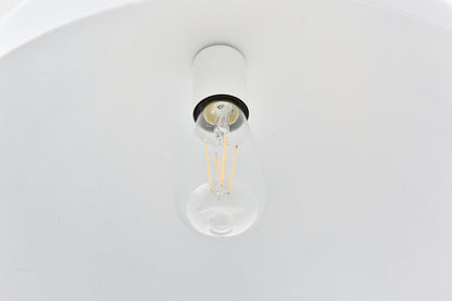Elegant Furniture & Lighting - Forte 1 light White Pendant - LD4025D16WH veiw 4