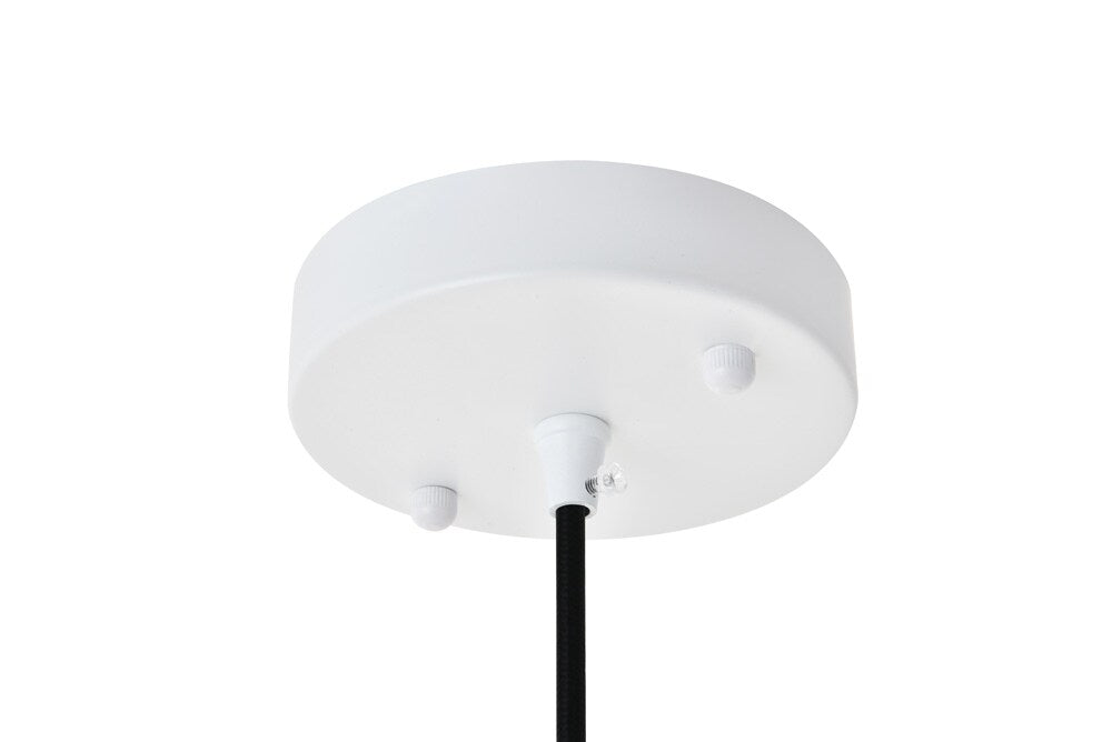 Elegant Furniture & Lighting - Forte 1 light White Pendant - LD4025D16WH veiw 5