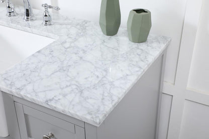 Elegant Furniture & Lighting - Franklin 48 inch Single bathroom vanity in grey - VF60248GR veiw 6