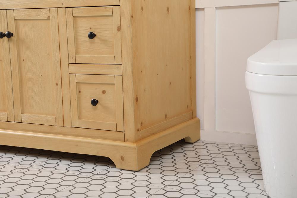 Elegant Furniture & Lighting - Franklin 48 inch Single bathroom vanity in natural wood - VF60248NW veiw 7