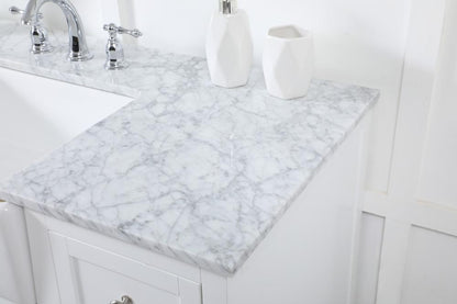Elegant Furniture & Lighting - Franklin 48 inch Single bathroom vanity in white - VF60248WH veiw 6