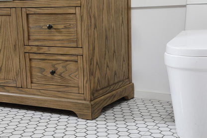 Elegant Furniture & Lighting - Franklin 60 inch Single bathroom vanity in driftwood - VF60260DW veiw 8