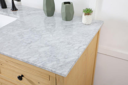 Elegant Furniture & Lighting - Franklin 60 inch Single bathroom vanity in natural wood - VF60260NW veiw 6
