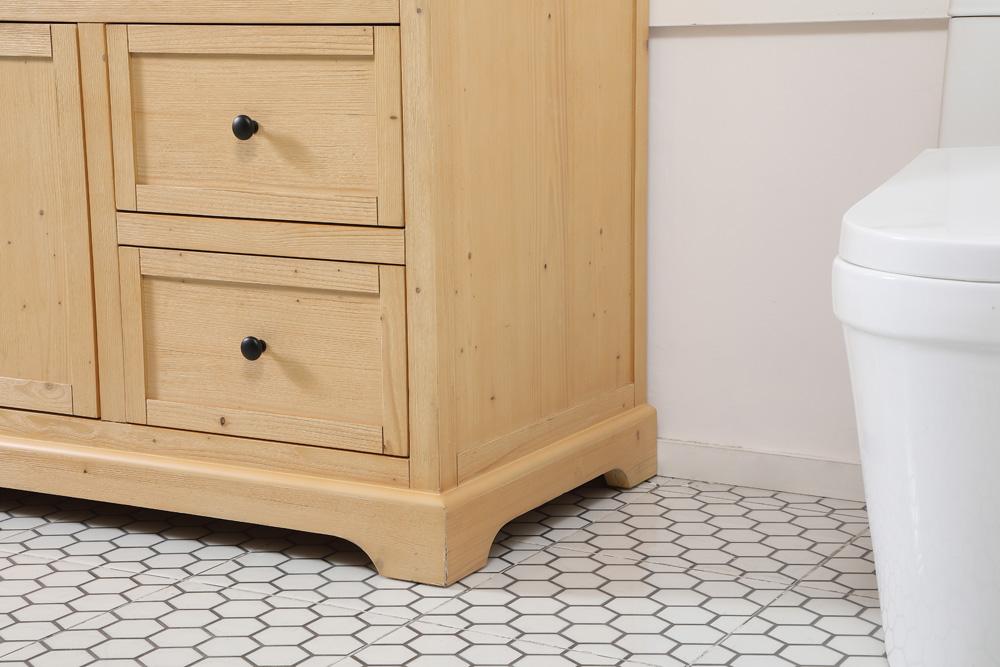 Elegant Furniture & Lighting - Franklin 60 inch Single bathroom vanity in natural wood - VF60260NW veiw 7