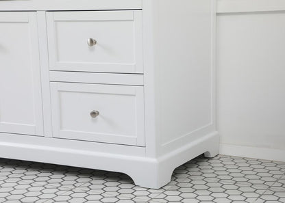 Elegant Furniture & Lighting - Franklin 60 inch Single bathroom vanity in white - VF60260WH veiw 7