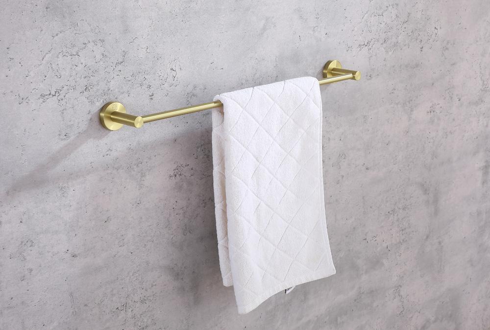 Elegant Furniture & Lighting - Freya 3-Piece Bathroom Hardware Set in Brushed Gold - HWB-11S3HBGD veiw 3
