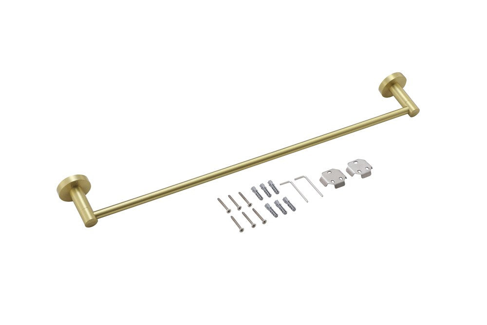 Elegant Furniture & Lighting - Freya 3-Piece Bathroom Hardware Set in Brushed Gold - HWB-11S3HBGD veiw 6