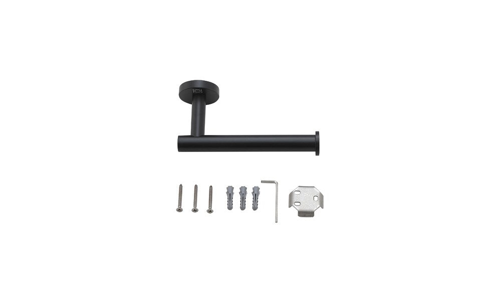 Elegant Furniture & Lighting - Freya 3-Piece Bathroom Hardware Set in Matte Black - HWB-11S3HMBK veiw 7