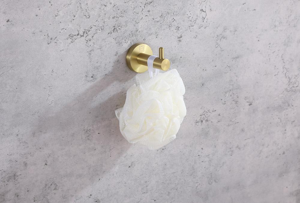 Elegant Furniture & Lighting - Freya 4-Piece Bathroom Hardware Set in Brushed Gold - HWB-11S4BGD veiw 5