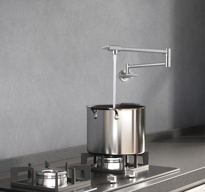 Elegant Furniture & Lighting - Gabriel Wall Mounted Pot Filler in Brushed Nickel - FAK-312BNK veiw 5