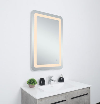 Elegant Furniture & Lighting - Genesis 18in x 30in soft edge LED mirror - MRE31830 veiw 4