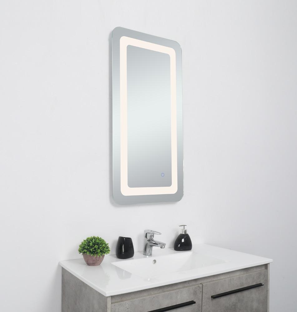 Elegant Furniture & Lighting - Genesis 18in x 36in soft edge LED mirror - MRE31836 veiw 3