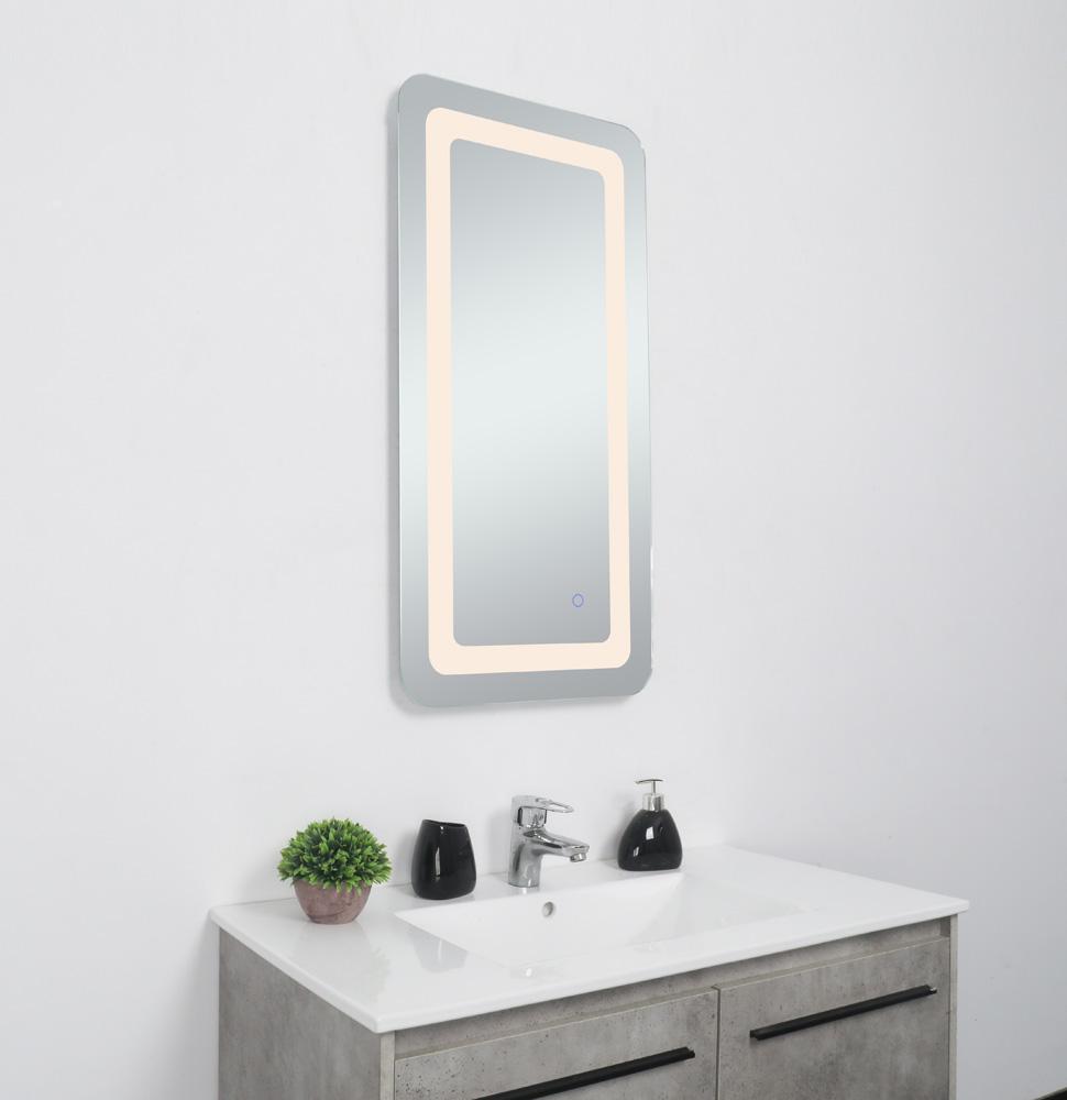 Elegant Furniture & Lighting - Genesis 18in x 36in soft edge LED mirror - MRE31836 veiw 4