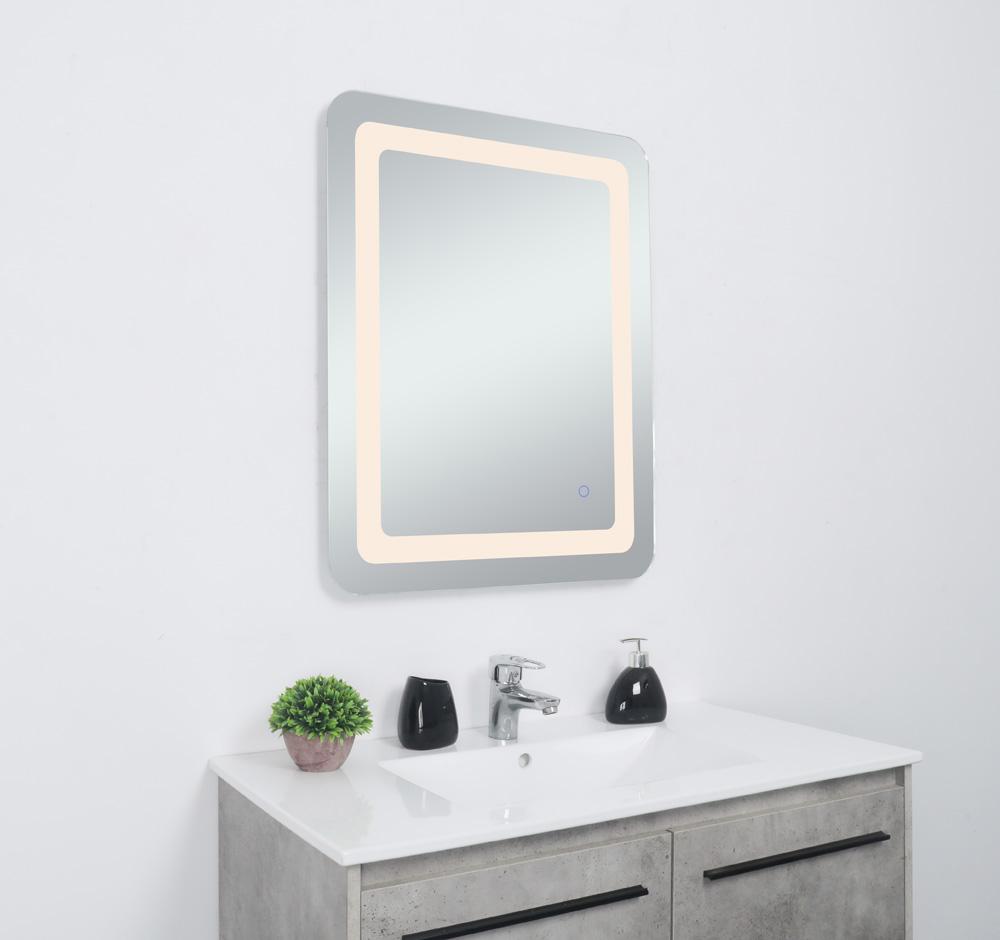 Elegant Furniture & Lighting - Genesis 20in x 30in soft edge LED mirror - MRE32030 veiw 4