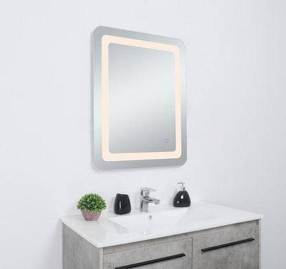 Elegant Furniture & Lighting - Genesis 20in x 30in soft edge LED mirror - MRE32030 veiw 4
