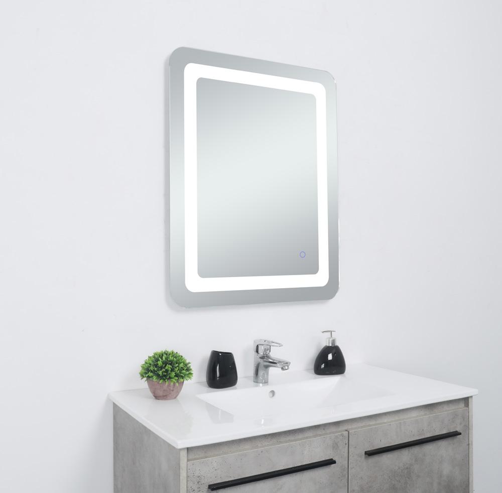 Elegant Furniture & Lighting - Genesis 20in x 30in soft edge LED mirror - MRE32030 veiw 5