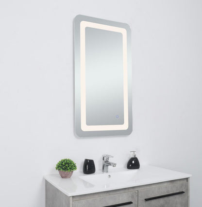 Elegant Furniture & Lighting - Genesis 20in x 36in soft edge LED mirror - MRE32036 veiw 3