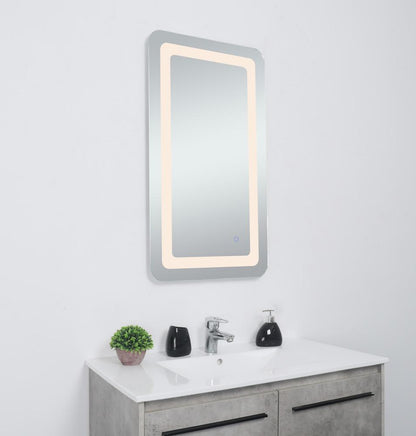 Elegant Furniture & Lighting - Genesis 20in x 36in soft edge LED mirror - MRE32036 veiw 4