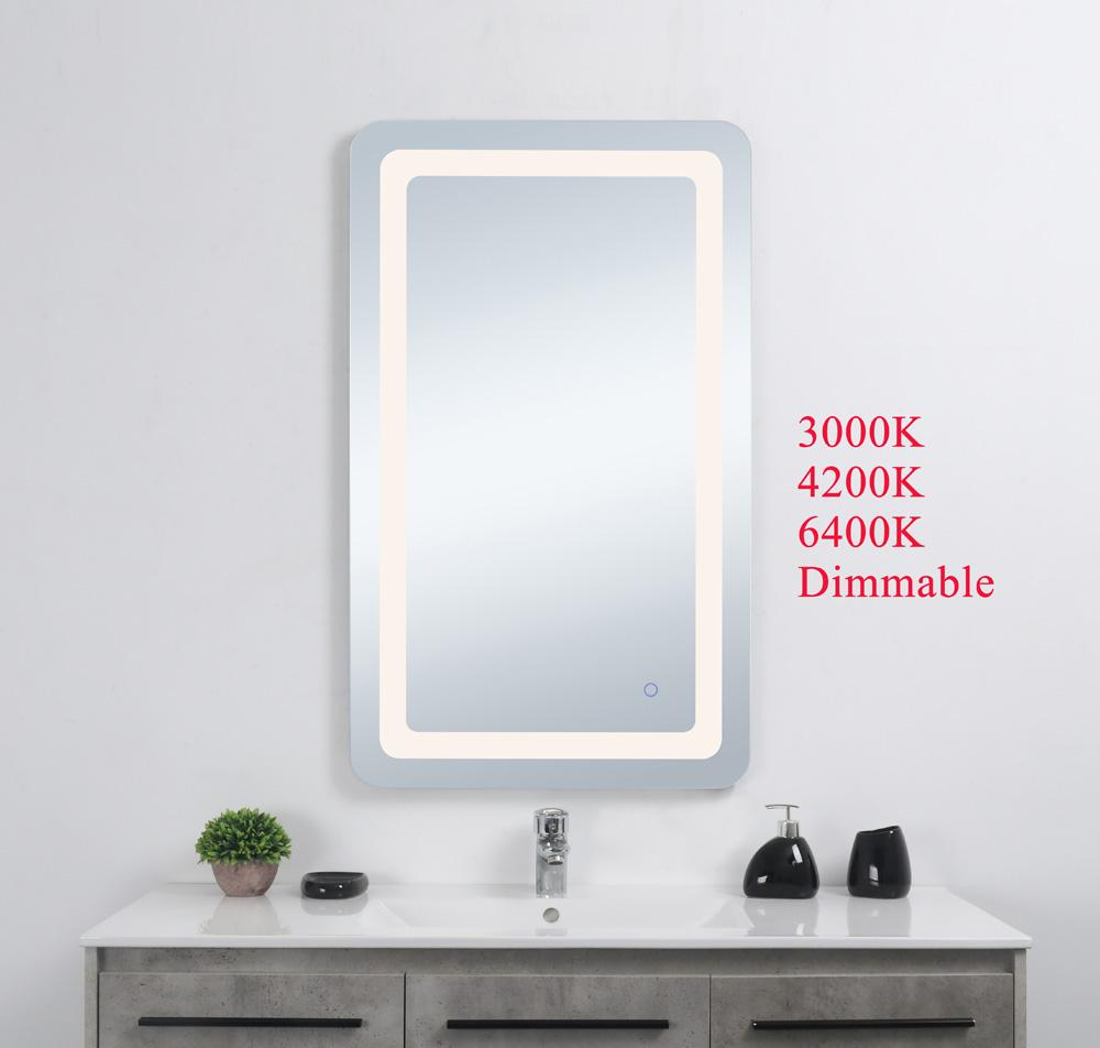 Elegant Furniture & Lighting - Genesis 20in x 40in soft edge LED mirror - MRE32040 veiw 2