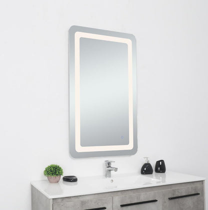 Elegant Furniture & Lighting - Genesis 20in x 40in soft edge LED mirror - MRE32040 veiw 3