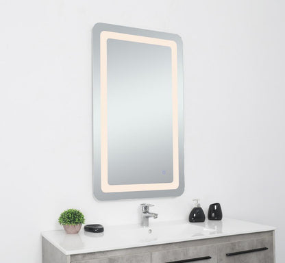 Elegant Furniture & Lighting - Genesis 20in x 40in soft edge LED mirror - MRE32040 veiw 4