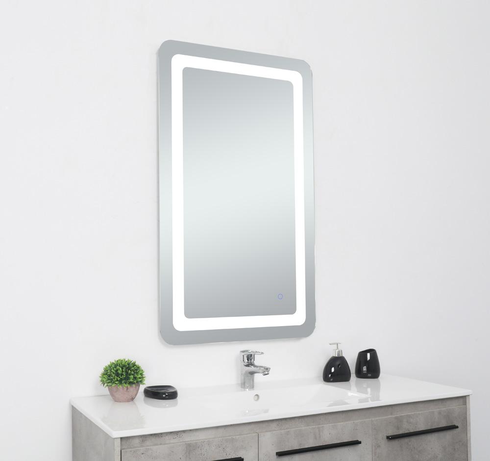 Elegant Furniture & Lighting - Genesis 20in x 40in soft edge LED mirror - MRE32040 veiw 5