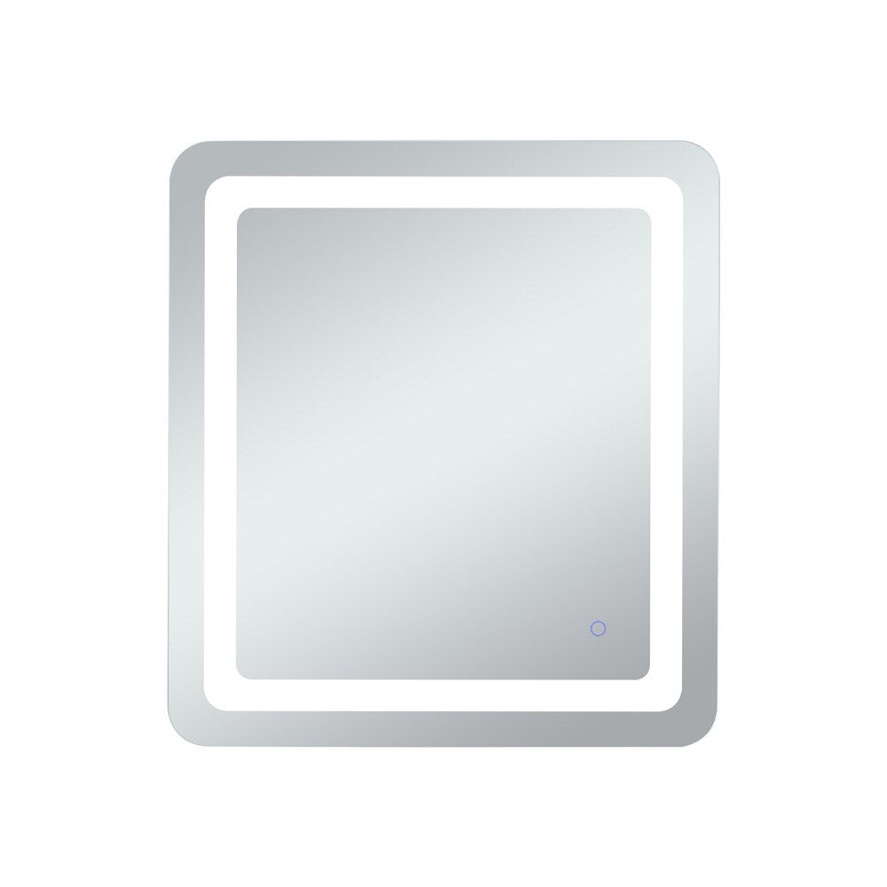 Elegant Furniture & Lighting - Genesis 24in x 30in soft edge LED mirror - MRE32430 veiw 1